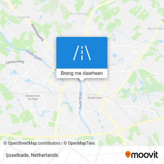 Ijsselkade kaart