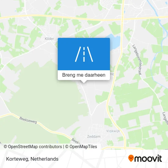 Korteweg kaart