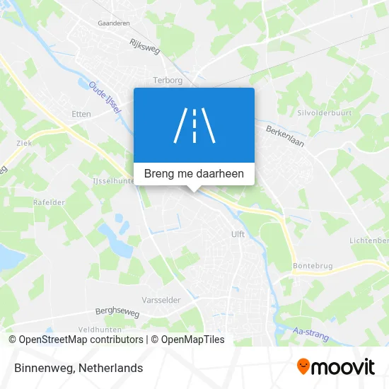 Binnenweg kaart