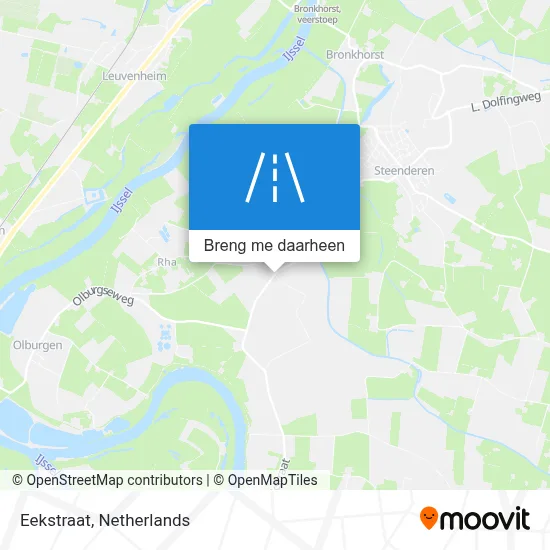 Eekstraat kaart
