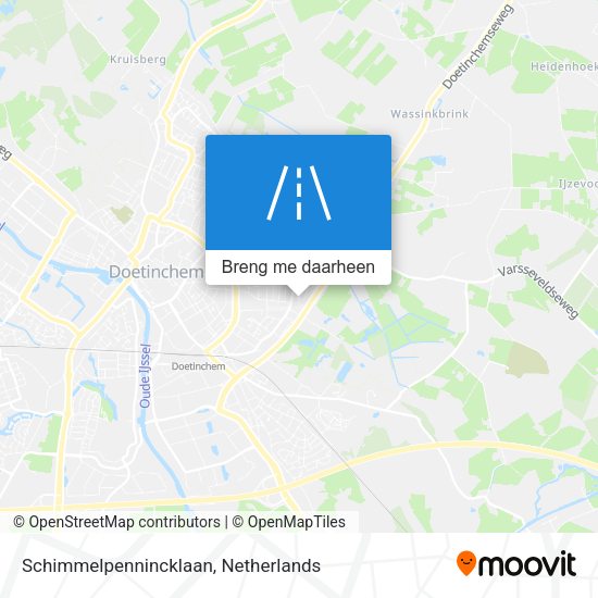 Schimmelpennincklaan kaart