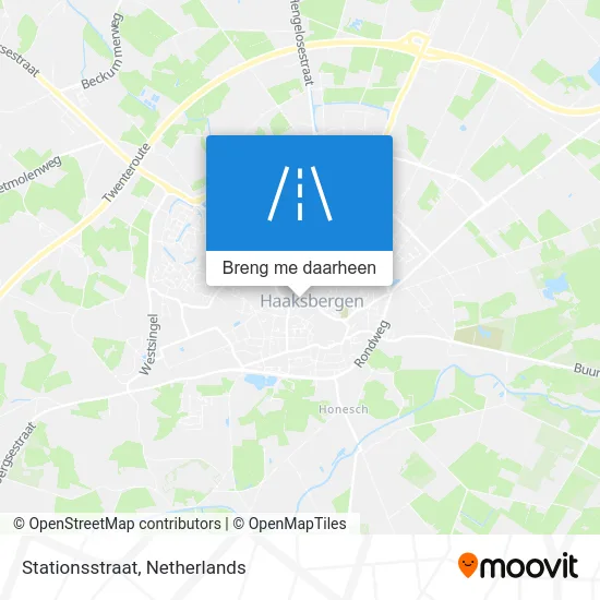 Stationsstraat kaart