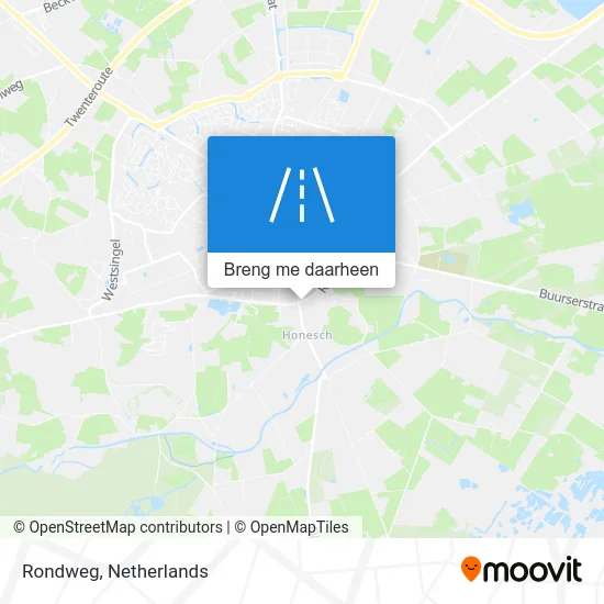 Rondweg kaart