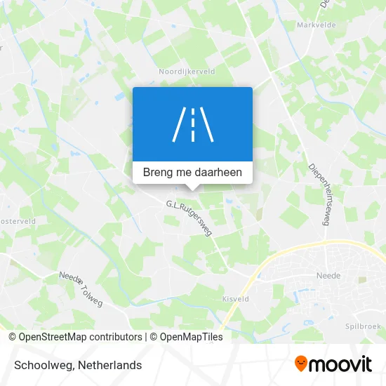 Schoolweg kaart