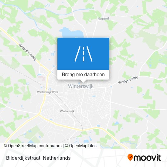 Bilderdijkstraat kaart