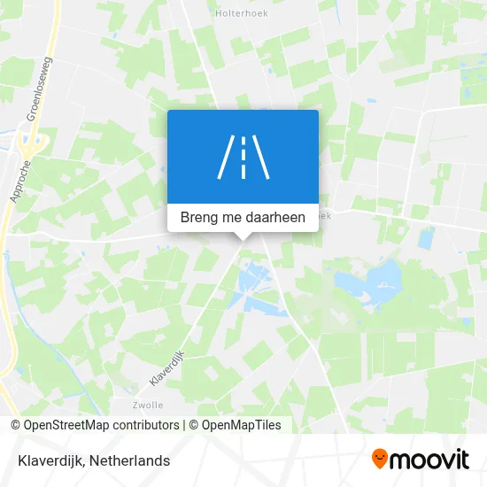 Klaverdijk kaart