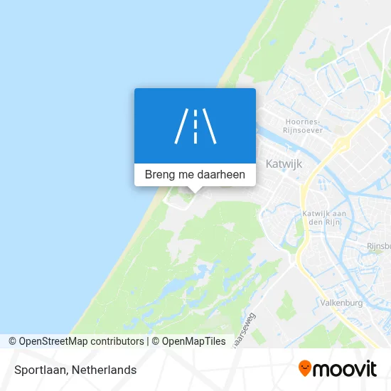Sportlaan kaart