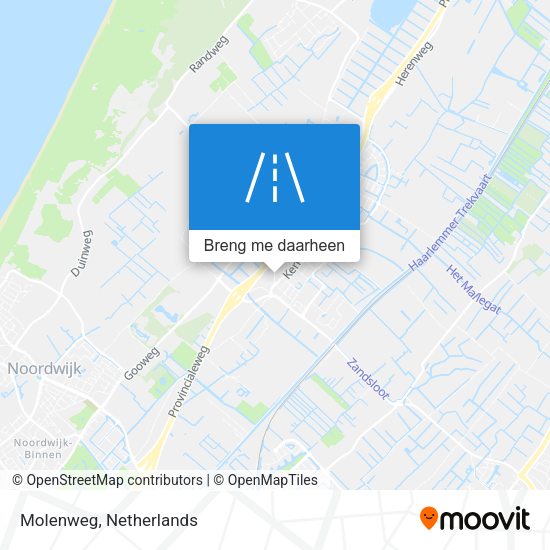 Molenweg kaart