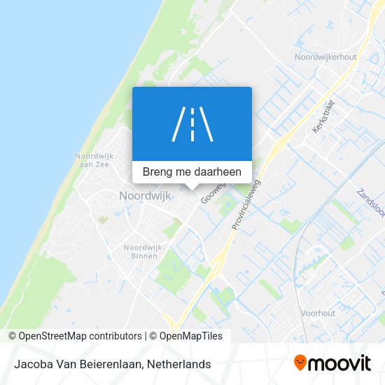 Jacoba Van Beierenlaan kaart
