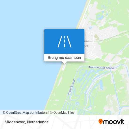 Middenweg kaart