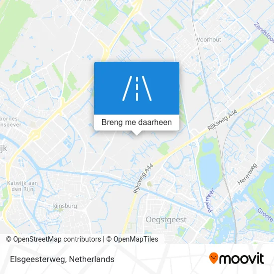 Elsgeesterweg kaart