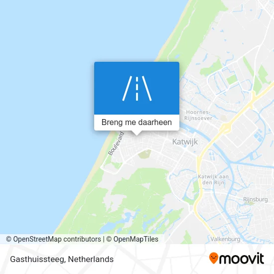 Gasthuissteeg kaart