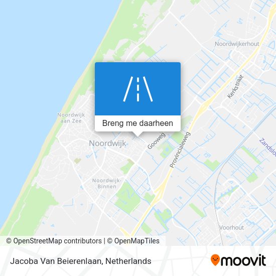 Jacoba Van Beierenlaan kaart