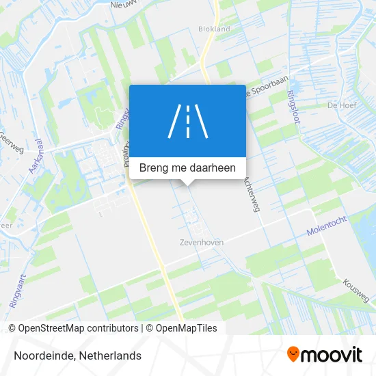 Noordeinde kaart
