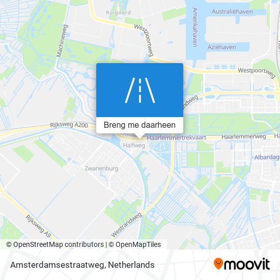 Amsterdamsestraatweg kaart