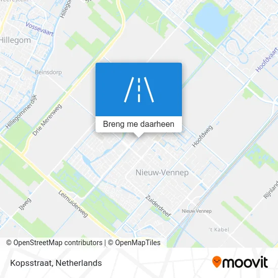 Kopsstraat kaart