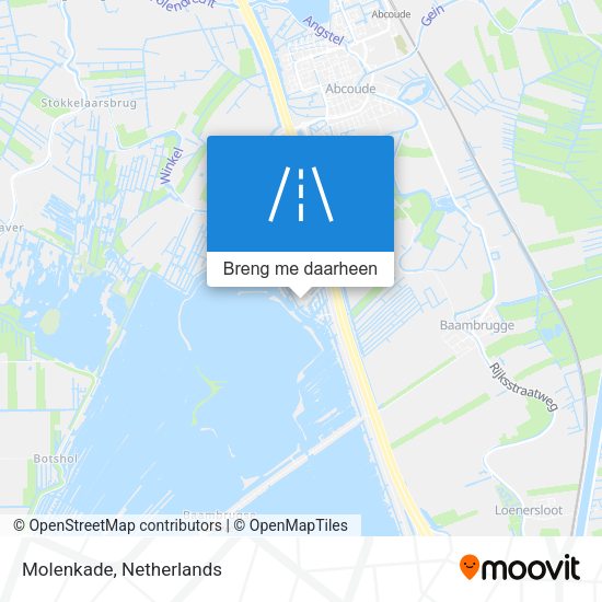 Molenkade kaart