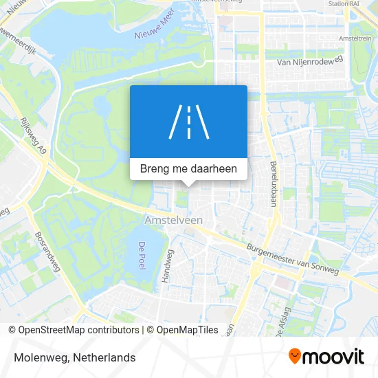 Molenweg kaart