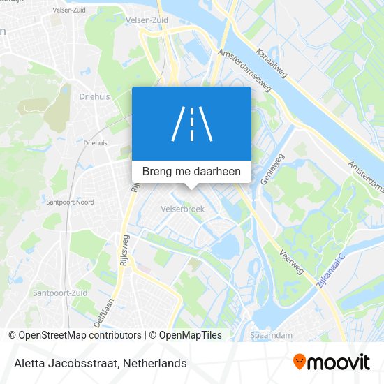 Aletta Jacobsstraat kaart