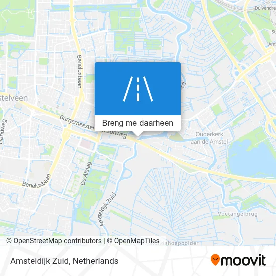 Amsteldijk Zuid kaart