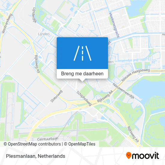 Plesmanlaan kaart