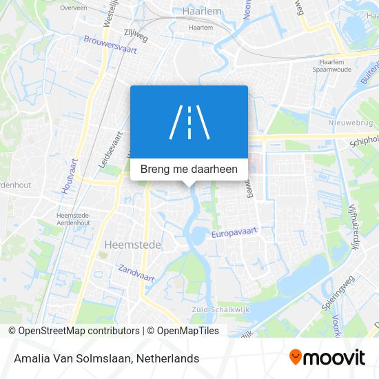 Amalia Van Solmslaan kaart