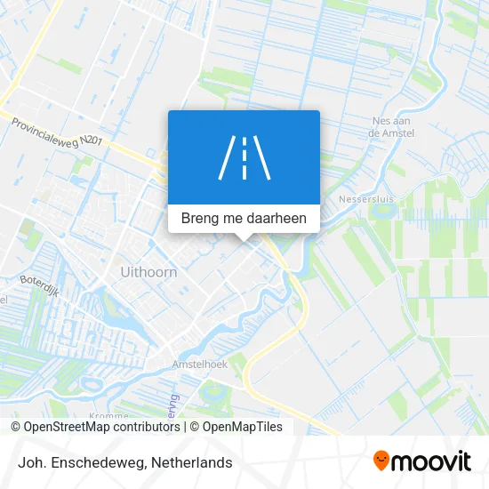 Joh. Enschedeweg kaart