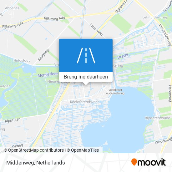 Middenweg kaart