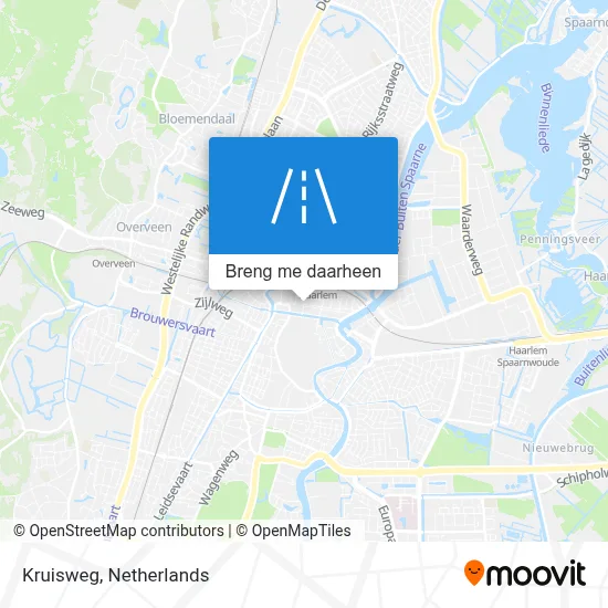 Kruisweg kaart