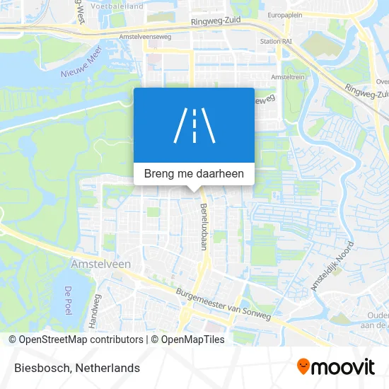Biesbosch kaart