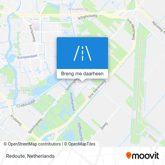 Redoute kaart
