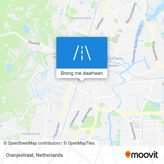 Oranjestraat kaart