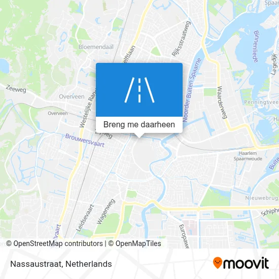 Nassaustraat kaart