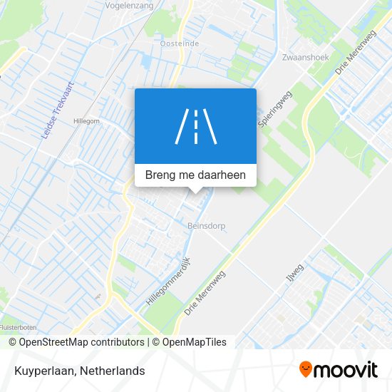 Kuyperlaan kaart