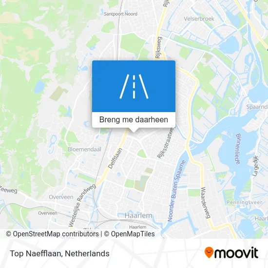 Top Naefflaan kaart