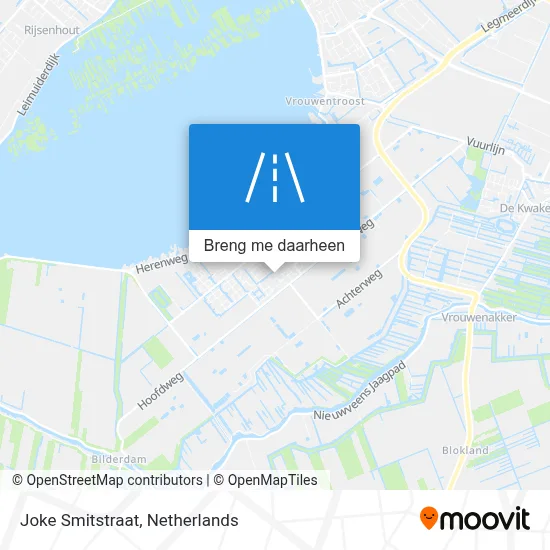 Joke Smitstraat kaart
