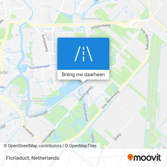 Floriaduct kaart