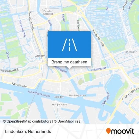 Lindenlaan kaart