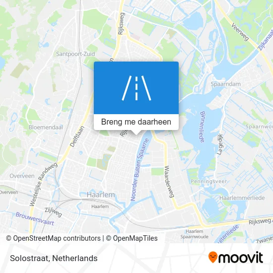 Solostraat kaart