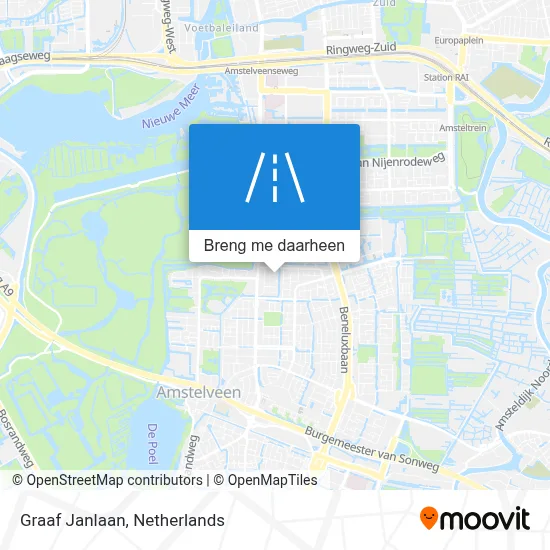 Graaf Janlaan kaart