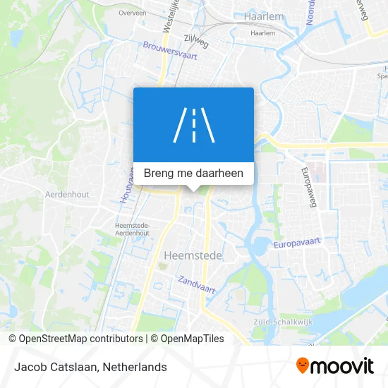 Jacob Catslaan kaart