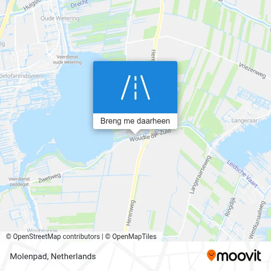 Molenpad kaart