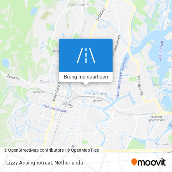 Lizzy Ansinghstraat kaart