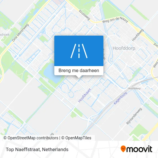 Top Naeffstraat kaart