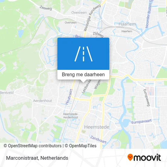 Marconistraat kaart