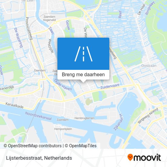 Lijsterbesstraat kaart