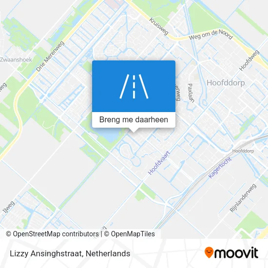 Lizzy Ansinghstraat kaart