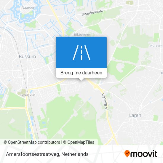 Amersfoortsestraatweg kaart