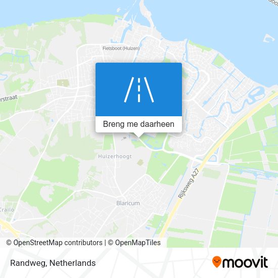 Randweg kaart