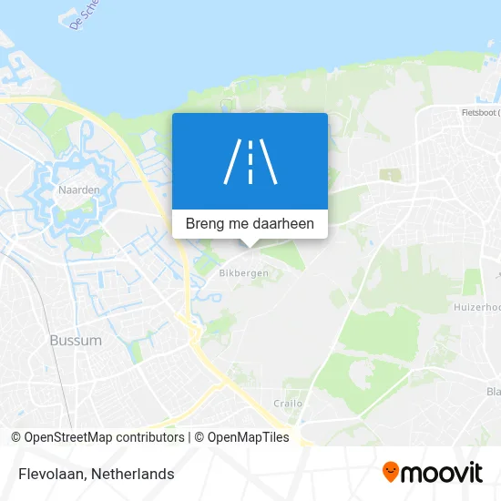 Flevolaan kaart